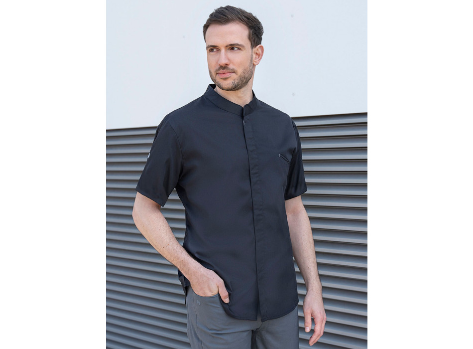 Short-sleeve Chef Jacket Modern-Touch