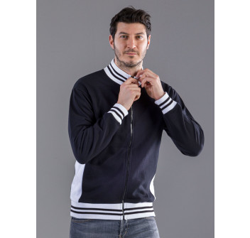 Sweat Full Zip Bicolor