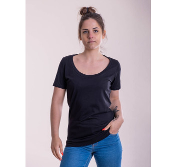 T-shirt donna scollo rotondo