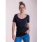 T-shirt Donna Scollo Rotondo