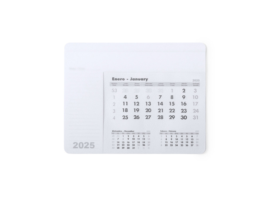 Tappetino Mouse Calendario Rendux