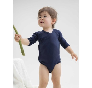 Baby Long Sleeve Kimono Bodysuit