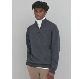 Wakhan 1/4 Zip Knit Sweater