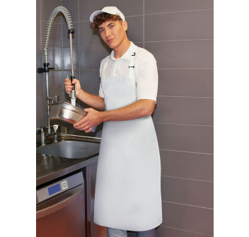 Water-Repellent Bib Apron Basic with Buckle