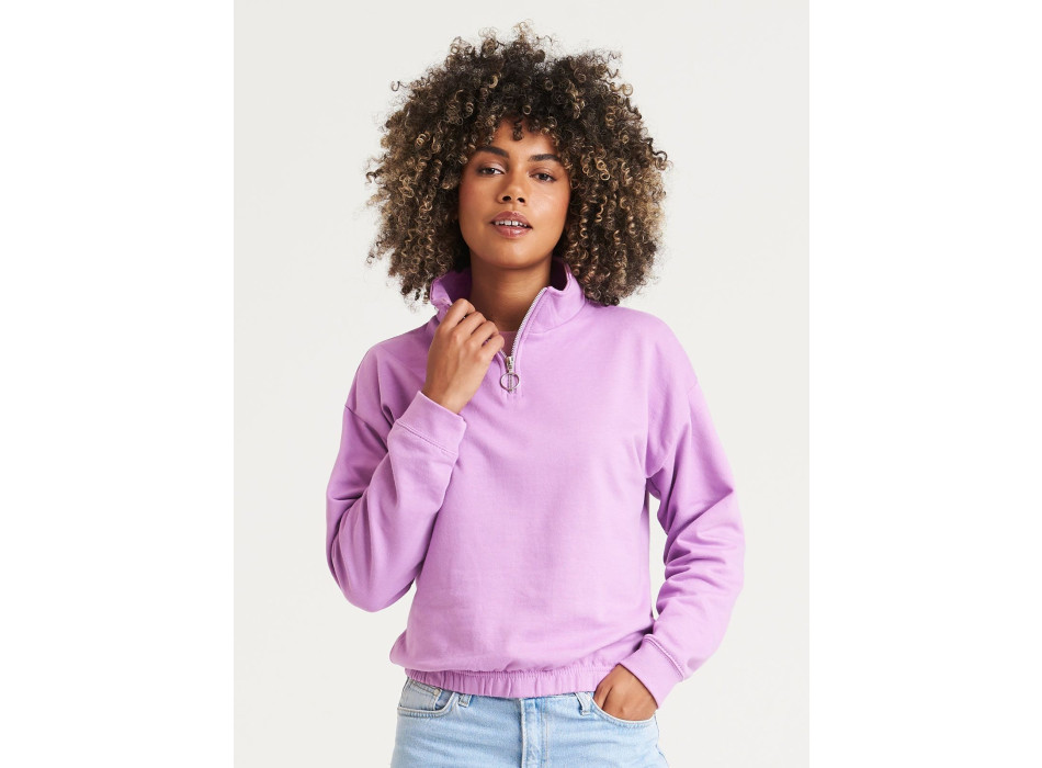 Women’s Cropped ½ Zip Sweat