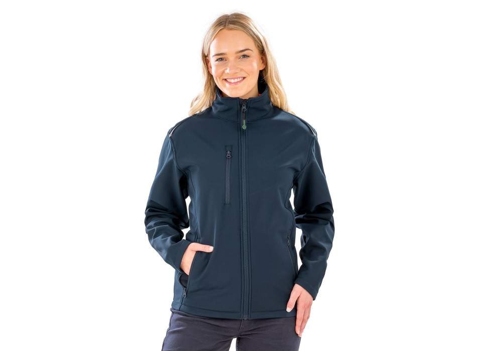 Women's Recycled 3-layer Printable Softshell Jacket