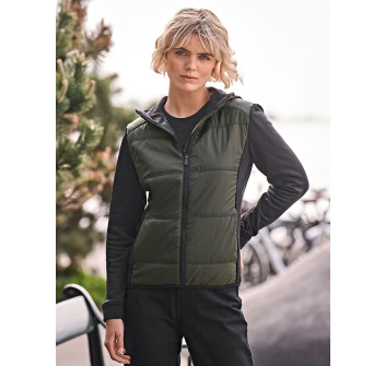 Womens Hybrid-Stretch Hooded Jacket