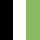 Nero / Bianco / Verde Lime